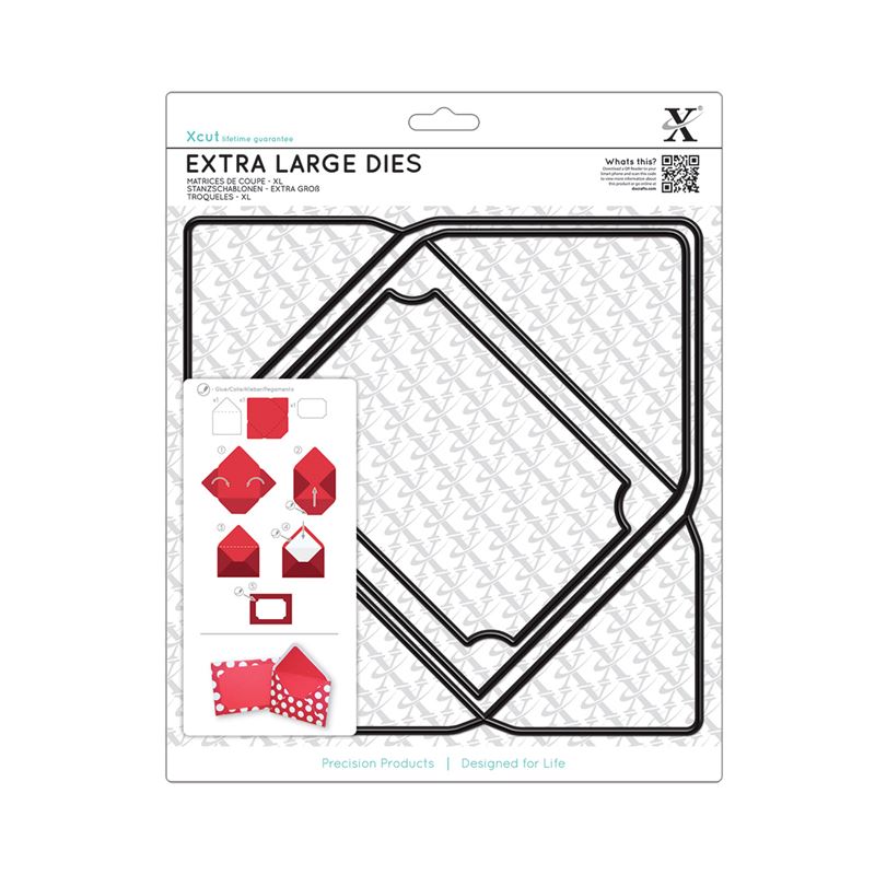 Envelope Xcut Extra Large Die PDA Card & Craft