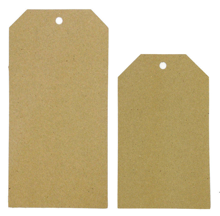 Kraft Luggage Tags