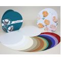 Coloured (Double Sided) Circle Card Blanks
