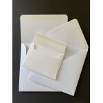 Old Mill Bianco 130gsm White HANDMADE Envelopes