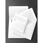 100% Recycled White Paper 120gsm HANDMADE Envelopes