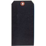 Single Black Tag - 120 x 60mm