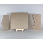 Recycled Kraft 150x150mm POCKETFOLDS