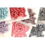 The Hobby House 15mm wide Gingham Bows (Variety of Colours)