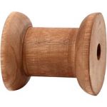 Wooden Bobbin - 50 x 48mm