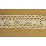 35mm Wide Crochet Style Vintage Lace (METRE)