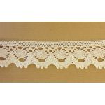 30mm Wide Scalloped Crochet Style Vintage Lace (METRE)