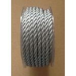 Satin Rope - Silver 10m Roll