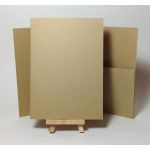 Cairn Natural Kraft Recycled 350gsm 178x128mm Pocketfolds