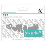 You & Me - Xcut Mini Sentiment Die