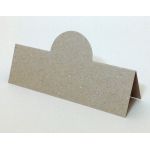 Ribbed Kraft Recycled Pop-Up Place Cards