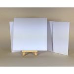 100% Recycled White 300gsm 148x148mm POCKETFOLDS