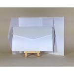 100% Recycled White 300gsm 170x110mm POCKETFOLDS