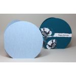 Denim Jeans 250gsm Circle Card Blanks