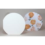 Arcoprint Milk 300gsm White Circle Card Blanks