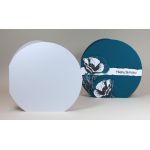1100% Recycled White 300gsm Circle Card Blanks