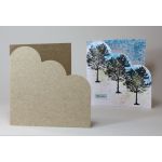 Loop Cloud Corner Card Blanks