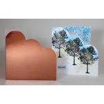 Mirror Pop-Up Cloud Corner Card Blanks