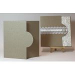 Recycled Kraft Half Moon Card Blanks