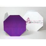 Mirror Pop-Up Mirror Octagon Card Blanks