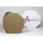 Cairn Natural Kraft Recycled 350gsm Octagon Card Blanks