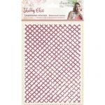 Distress Lattice 5" x 7" Embossing Folder - Shabby Chic - Sara Davies Signature Collection