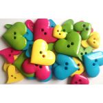Funky Heart Button Mix