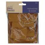 Square Brown - Envelope Bags