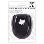 Xcut - Cut & Emboss Punch - Medium - Maple Leaf