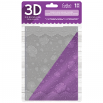 French Lace - Crafter's Companion 5 x 7" 3D Embossing Folder