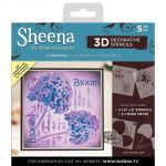 Hydrangea - Sheena Douglass 3D Decorative Stencil