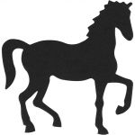 Horse - Silhouette Die Cuts (10pcs)