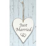 Wooden Heart - Just Married