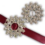 Deluxe Crystal Buckle Slider (30mm)