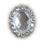 Crystal Oval Embellishment