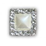 Pearl Square (15mm) Embellishment