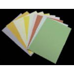 Assorted Deckle-edged Coloured Card Blanks