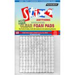 Stix 2 - Clear Foam Pads - 7mm x 7mm x 1mm - 144 Per Pack