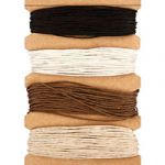 Natural Hemp - 0.5mm 4 Colours x 9m