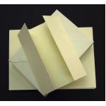 50 Ivory Gatefold Cards & Envelopes