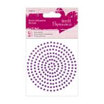 3mm Self Adhesive Stones - Purple