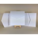 Quality White Arco Card 300gsm 150x150mm POCKETFOLDS