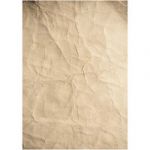 Crumpled Kraft Printed Paper