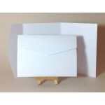 Olin Smooth 350gsm Absolute White 178x128 POCKETFOLDS