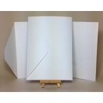 Quality White Arco Card 250gsm 148x210mm (A5) POCKETFOLDS