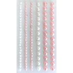 Pink & Ivory Heart Shaped Pearls
