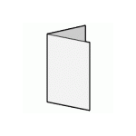 Single Sided Gloss Creased Cards