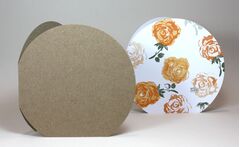 Recycled Kraft Circle Card Blanks