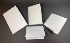 White Matt Card Blanks