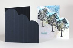 Savile Row 300gsm Cloud Corner Card Blanks